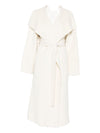 SOFT GOAT Coats White