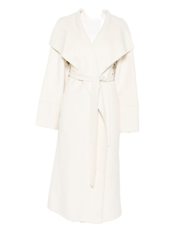 SOFT GOAT Coats White