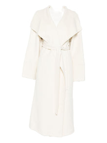  SOFT GOAT Coats White