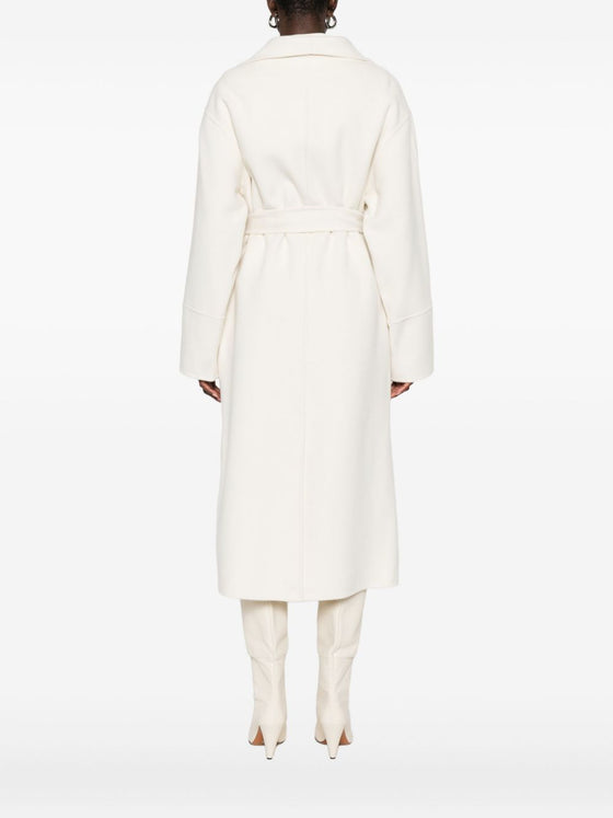 SOFT GOAT Coats White