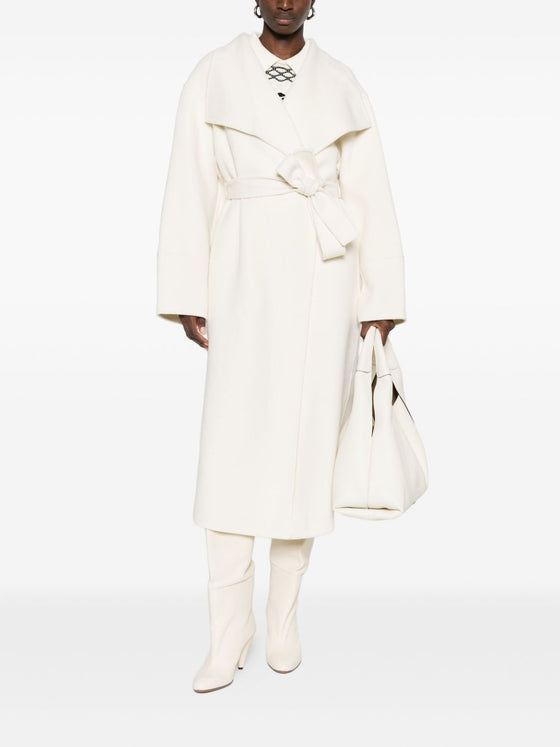 SOFT GOAT Coats White