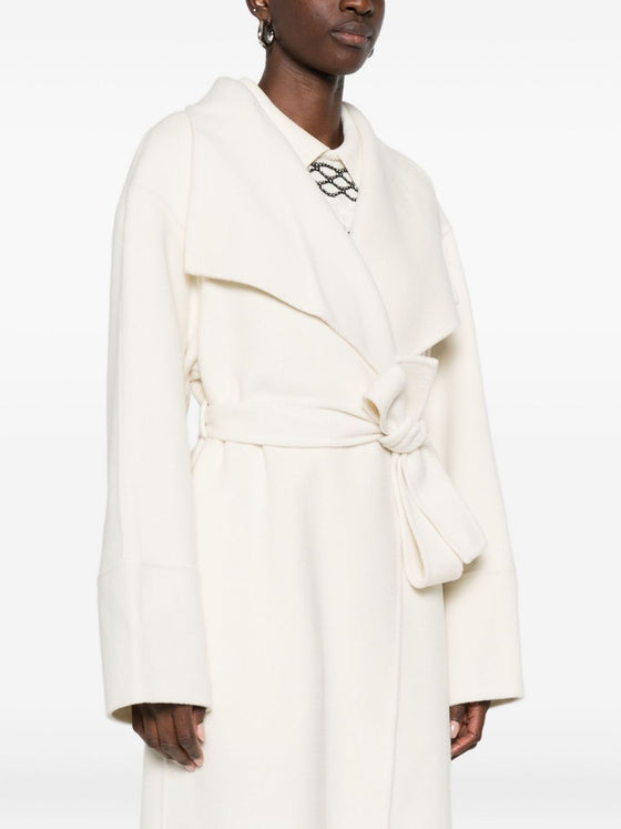 SOFT GOAT Coats White