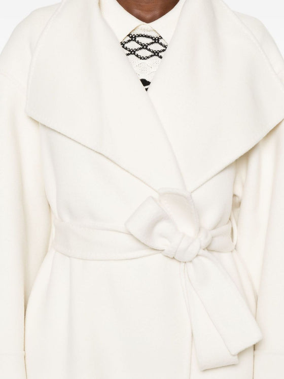 SOFT GOAT Coats White