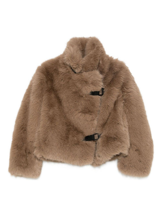 MOLLIOLLI Coats Brown