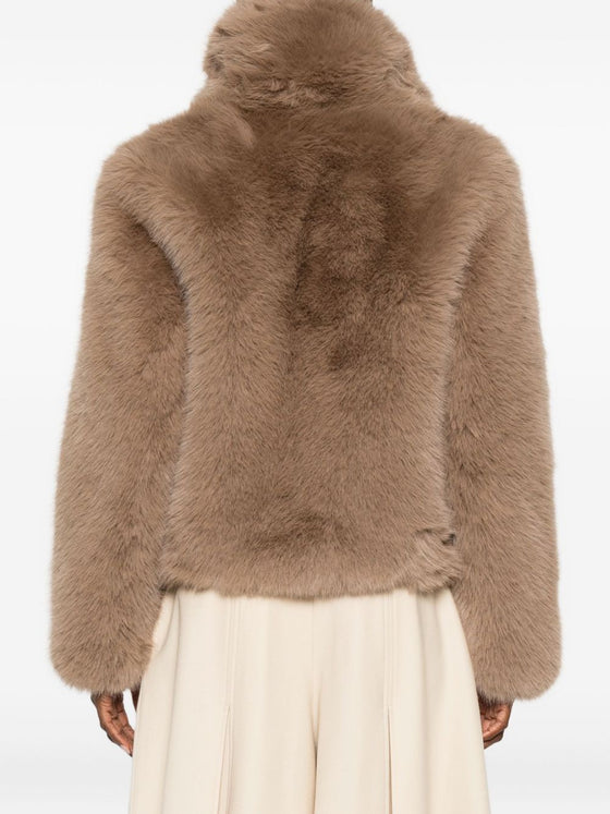 MOLLIOLLI Coats Brown