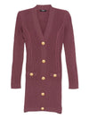 Balmain Dresses Purple