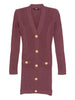 Balmain Dresses Purple