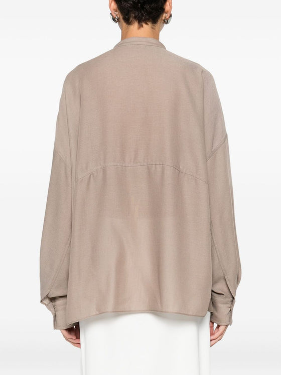 Brunello Cucinelli Shirts Camel