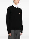 Maison Kitsuné Bold fox head patch sweater