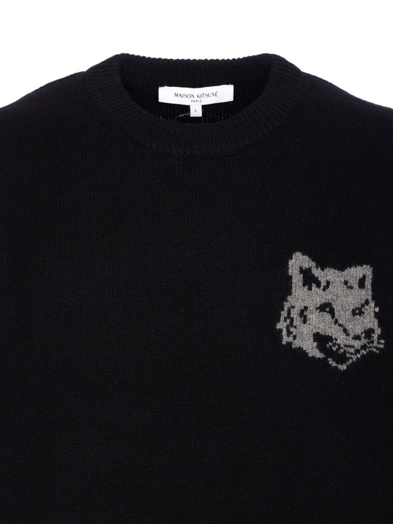 Maison Kitsuné MAISON KITSUNE' Sweaters Black