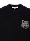 Maison Kitsuné Sweater with fox embroidery
