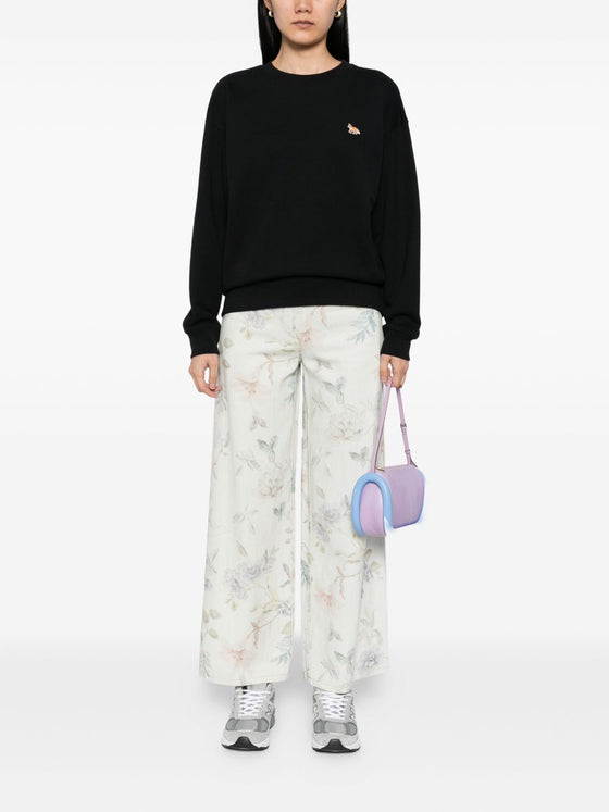 Maison Kitsuné Baby Fox patch cardigan