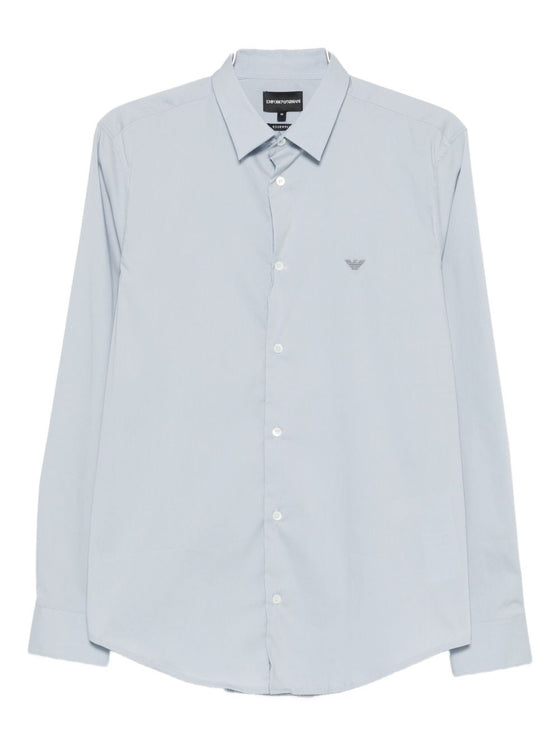 Emporio Armani Shirts Blue