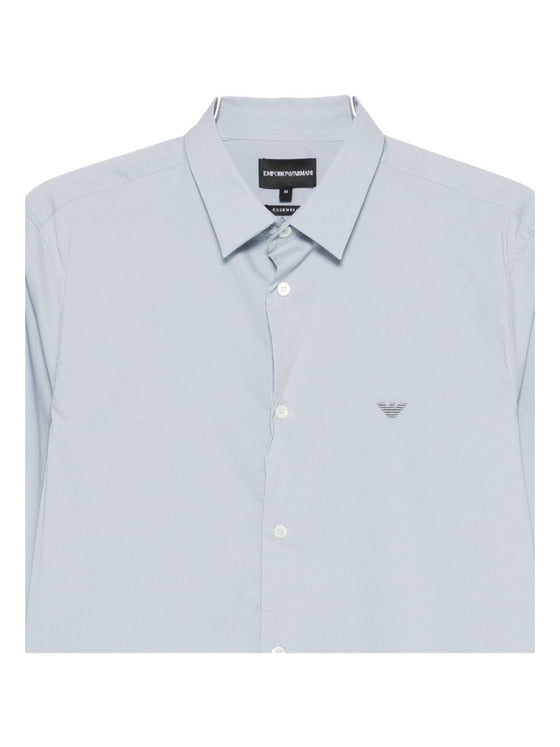 Emporio Armani Shirts Blue