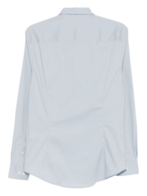Emporio Armani Shirts Blue