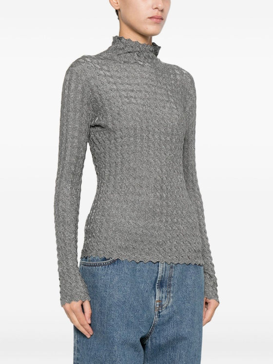Emporio Armani Sweaters Silver
