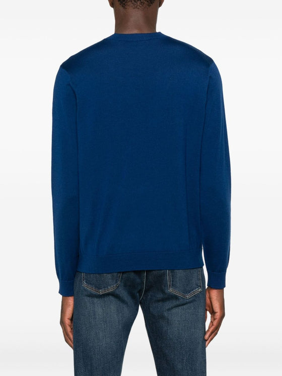 Emporio Armani Sweaters Blue
