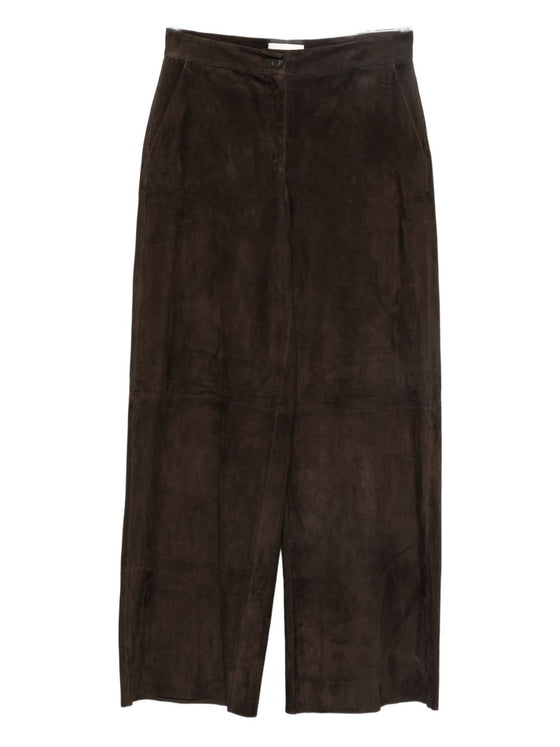 Via Masini 80 Trousers Brown