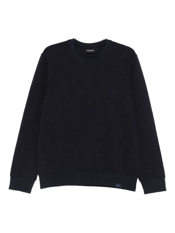 Emporio Armani Sweaters Blue