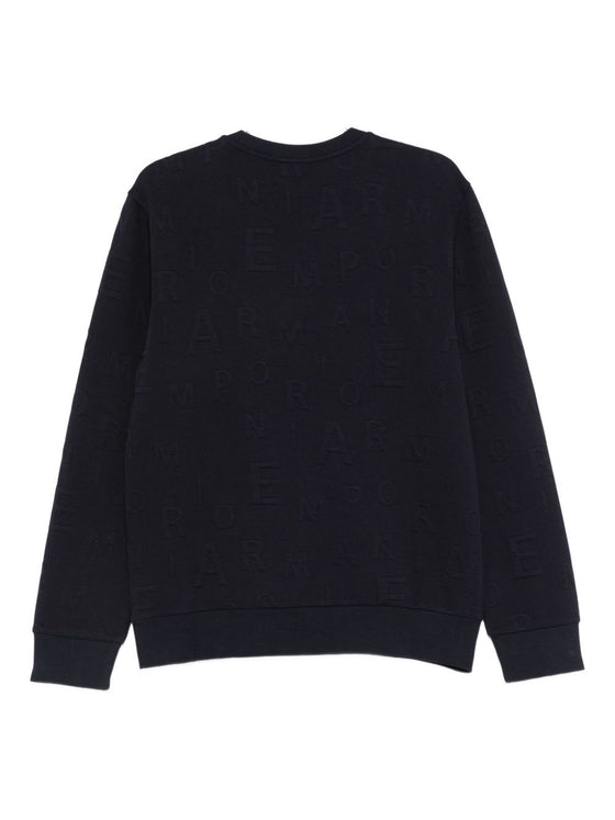 Emporio Armani Sweaters Blue