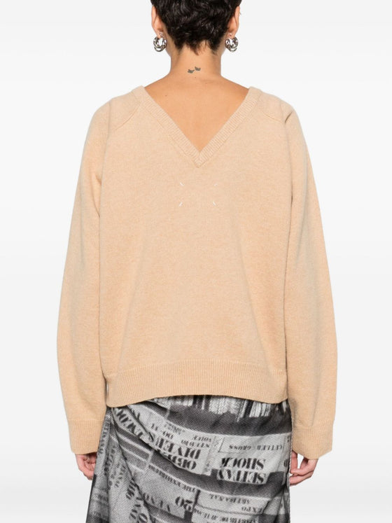 Maison Margiela Brown Sweater
