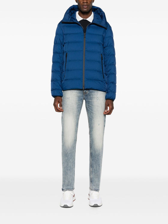 Emporio Armani Coats Blue