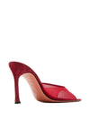 Amina Muaddi Sandals Bordeaux