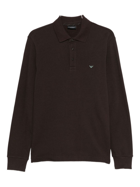 Emporio Armani Sweaters Brown