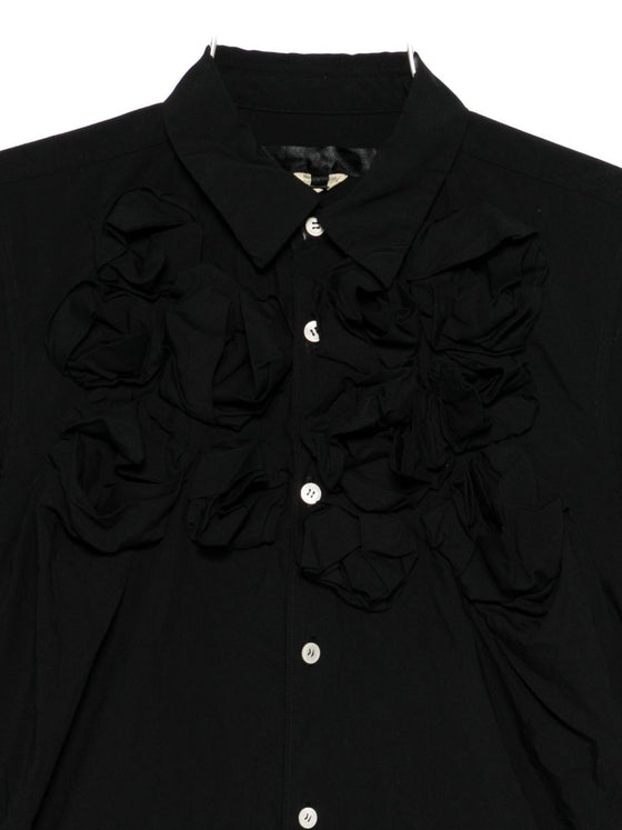 Comme Comme Shirts Black