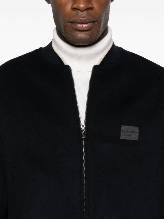 Emporio Armani Coats Blue