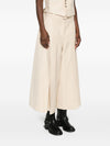 Zimmermann Belted Wide-Leg Wool Blend Trousers