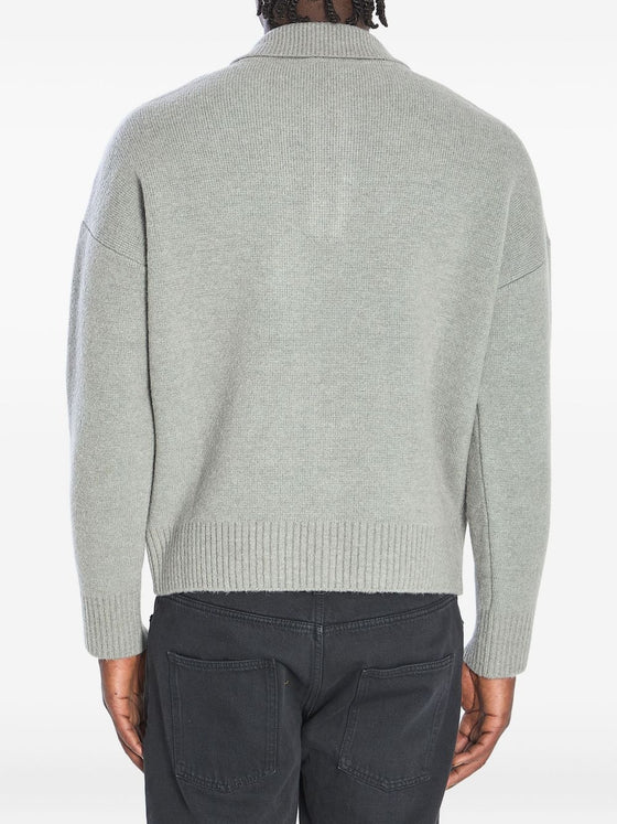 Ami Paris T-shirts and Polos Grey