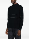 Emporio Armani Sweaters Blue