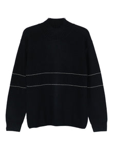  Emporio Armani Sweaters Blue