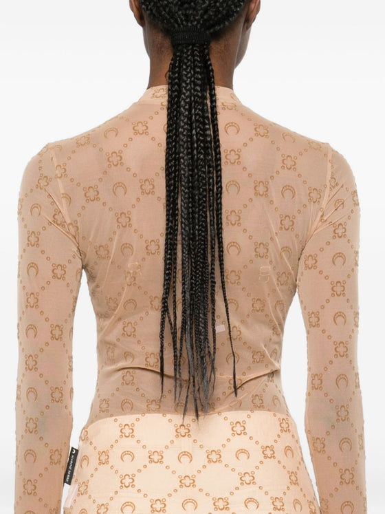 MARINE SERRE Top Camel