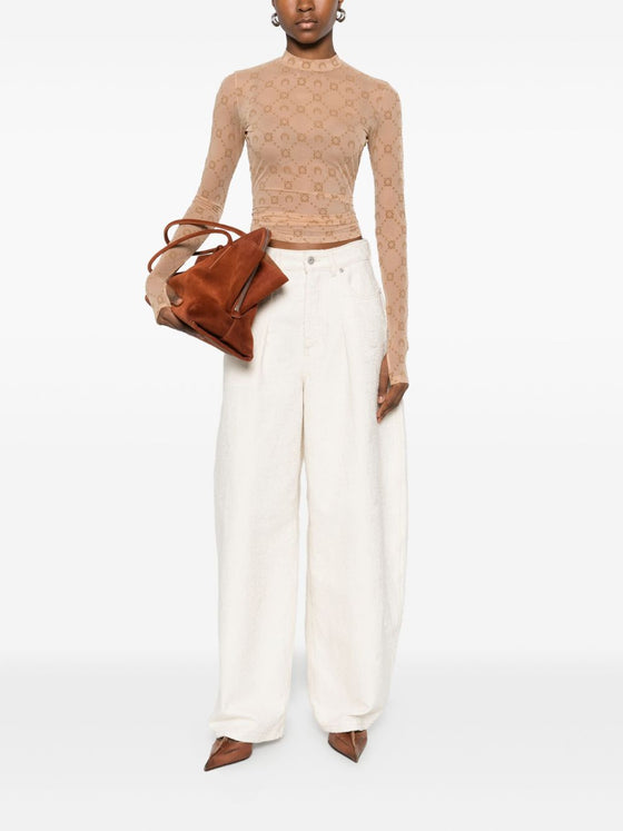 MARINE SERRE Top Camel