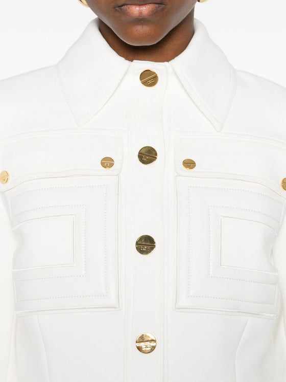 Elisabetta Franchi Jackets Ivory