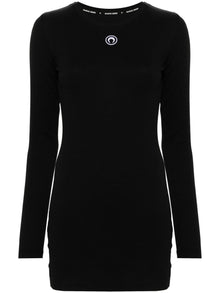  Marine Serre Crescent Moon-embroidered mini dress
