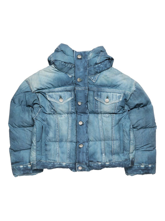 Acne Studios Coats Clear Blue