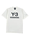 Y-3 X NBHD T-shirts and Polos White
