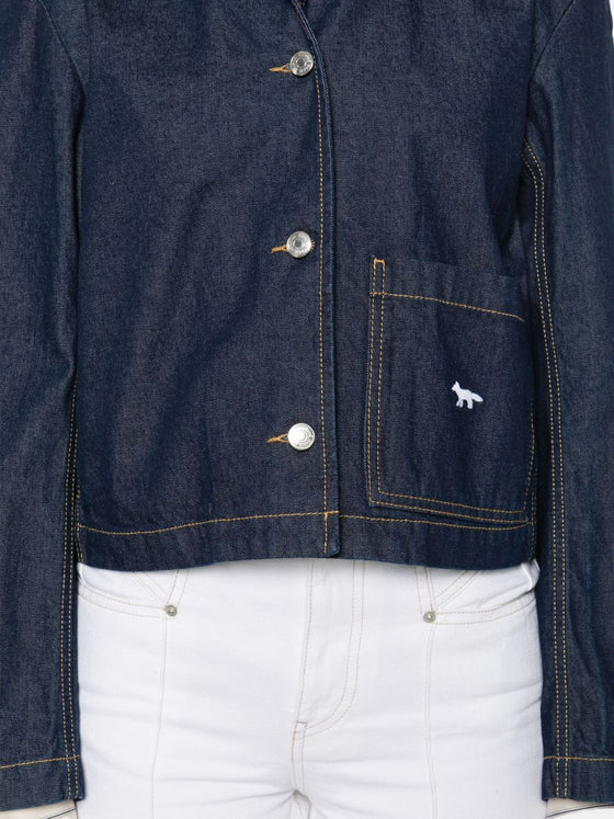 Maison Kitsuné MAISON KITSUNE' Coats Blue