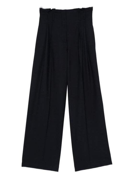 Semicouture Trousers Blue