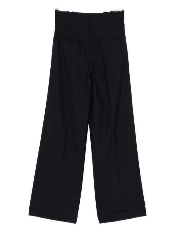 Semicouture Trousers Blue