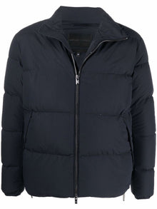  Emporio Armani Coats Blue