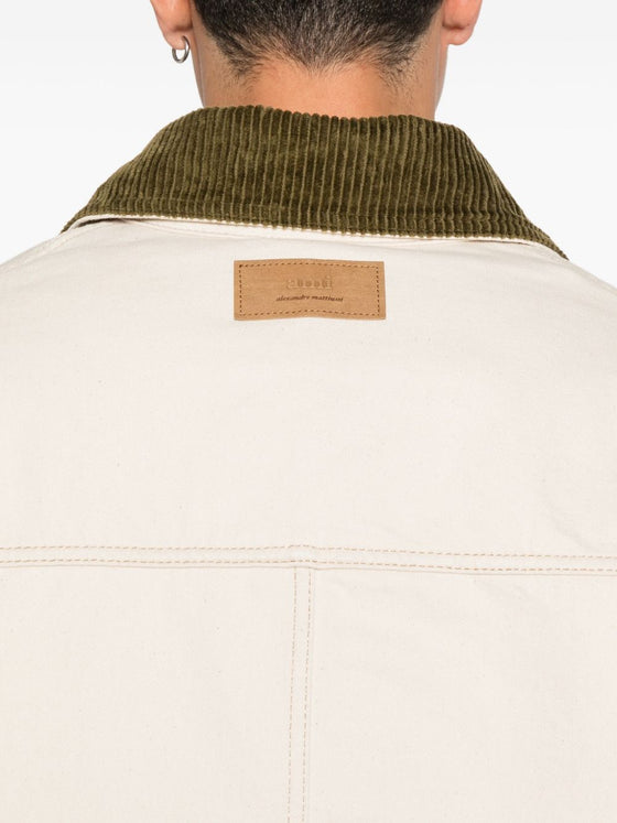 Ami Paris Coats Beige