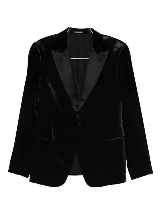 Emporio Armani Jackets Black