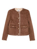 Semicouture Jackets Brown