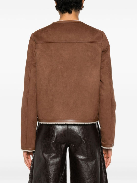 Semicouture Jackets Brown