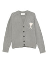 Ami Paris Sweaters Grey