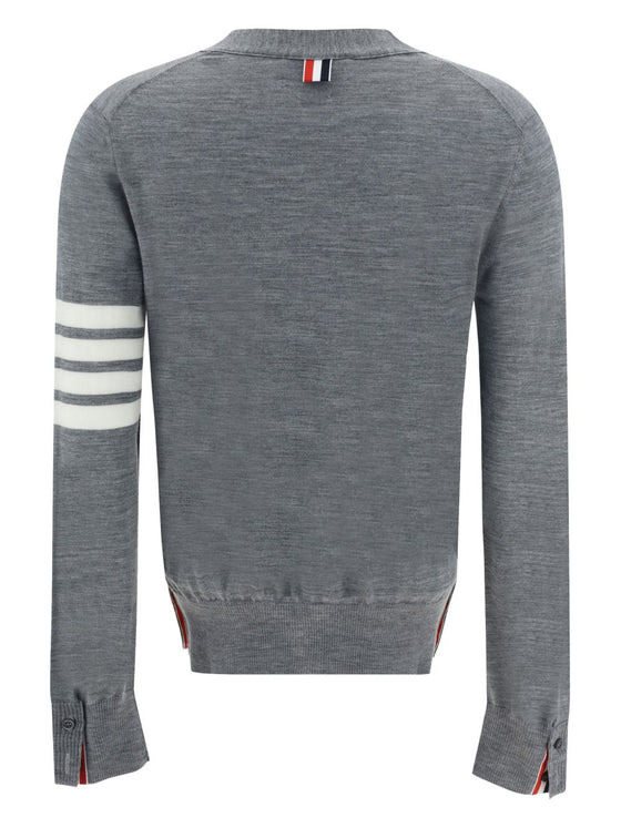 Thom Browne Sweaters Light Grey